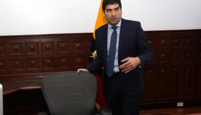 Despacho del vicepresidente de la República, Otto Sonnenholzner.