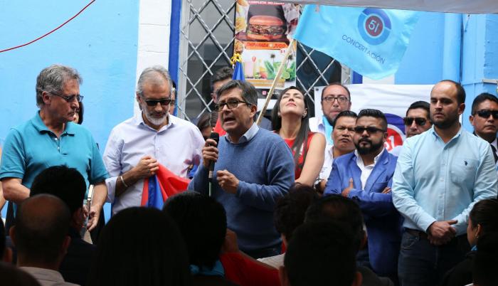 César Montúfar es uno de los aspirantes al cabildo quiteño.