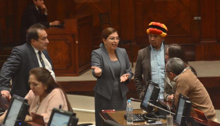 Referencial. La visita hecha por la asambleísta fue previa a la instalación preparatoria de juicio por el caso Balda.