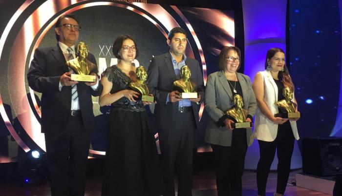 Thalíe Ponce, editora de la redacción digital de Diario EXPRESO, fue la ganadora de la categoría de Entrevista.