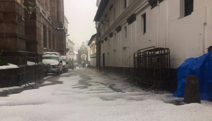 la iglesia de La Compañía, de San Francisco fue una de las afectadas