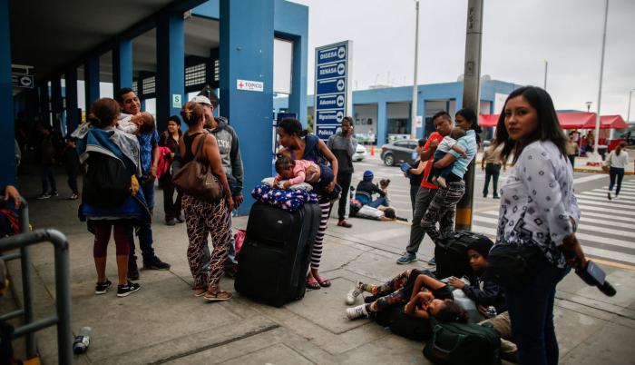 Al menos 550.000 venezolanos entraron a Perú en casi dos años