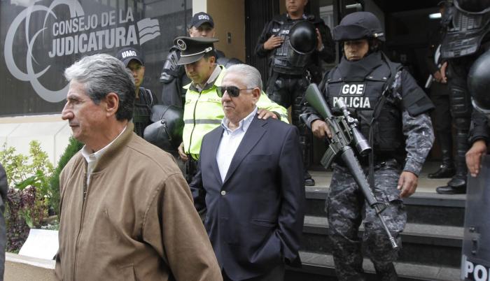 Luis Chiriboga, expresidente de la FEF fue acusado por lavado de activos.