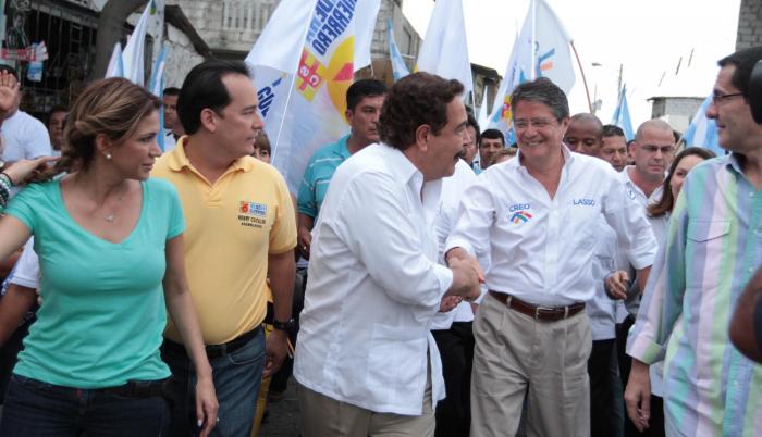 En las elecciones de 2013, el Partido Social Cristiano decidió apoyar la candidatura presidencial de Guillermo Lasso. Esos tiempos de amistad ya no existen.