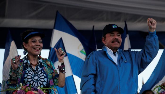 Al mando. Daniel Ortega llegó por primera vez al poder en 1979.