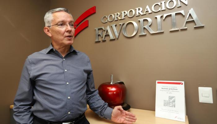 Entrevista a Rubén Salazar, gerente corporativo de Corporación Favorita.