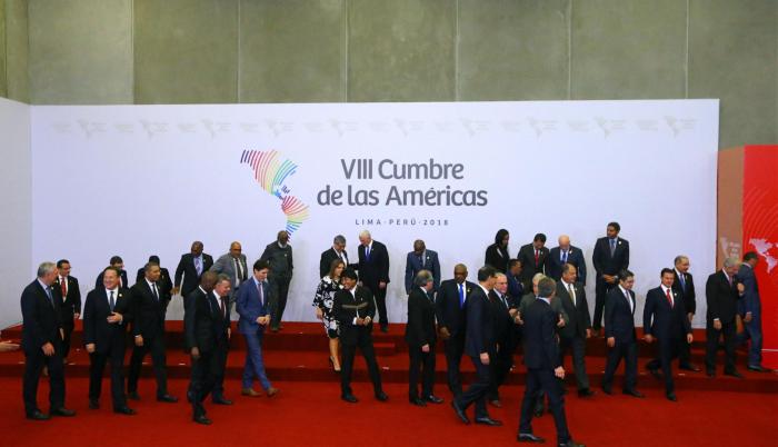 Apoyo. Los mandatarios elaboraron una declaración conjunta a favor de Ecuador.