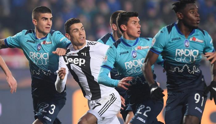 Juventus empató a 2 con el Atalanta.