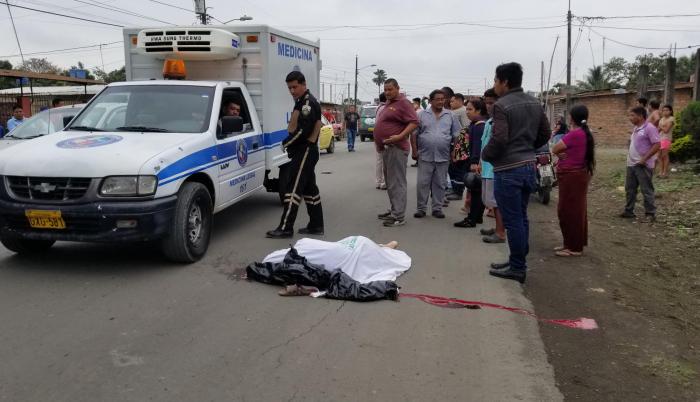 El suceso se registró en la avenida Jaime Roldós, en la ciudadela Las Piñas. (Miguel Laje / Expreso)
