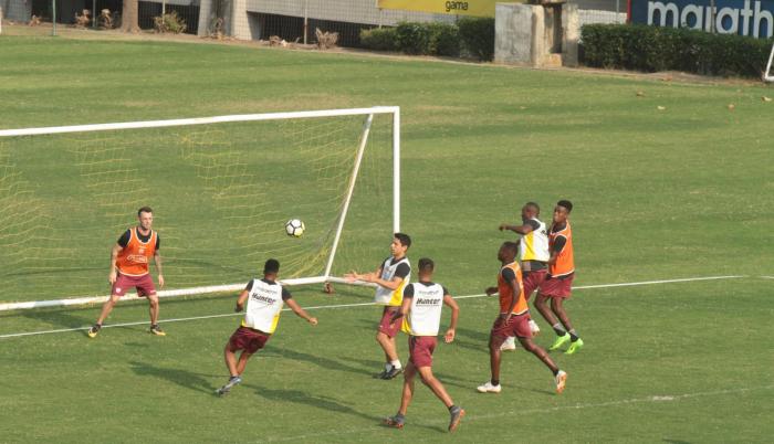 Entrenamiento de Barcelona.