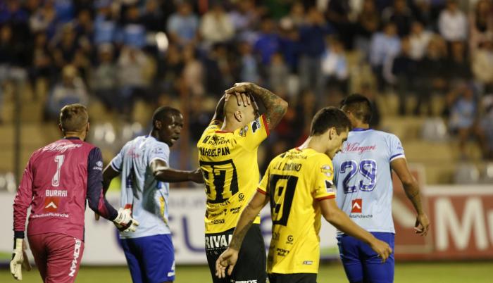 Ariel Nahuelpán, pese al esfuerzo mostrado, no pudo concretar el gol a favor de los toreros.