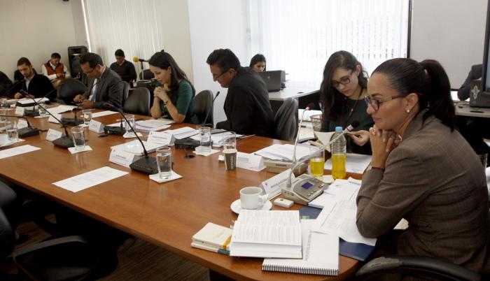 Sesión. Marcela Aguiñaga cree que es hora de que el pleno tope el tema