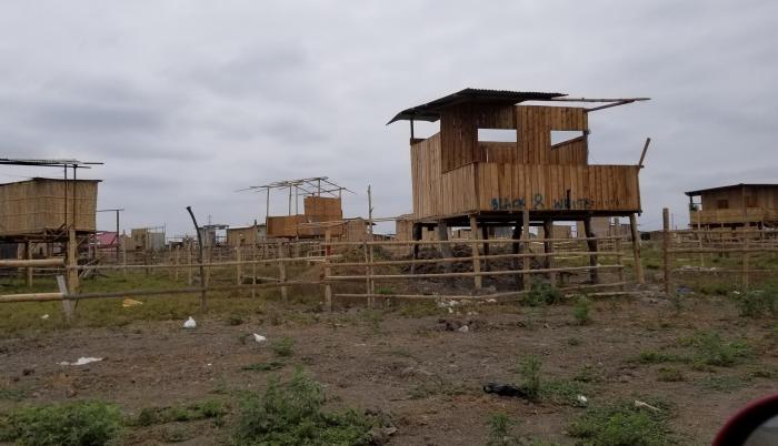 Problemas. La zona baja de este asentamiento irregular se llena de agua durante los meses que dura el invierno, lo que trae problemas de salud.