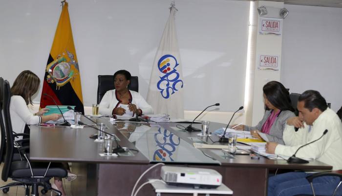 Archivo. Consejo de Participación Ciudadana y Control Social en una de sus últimas sesiones.