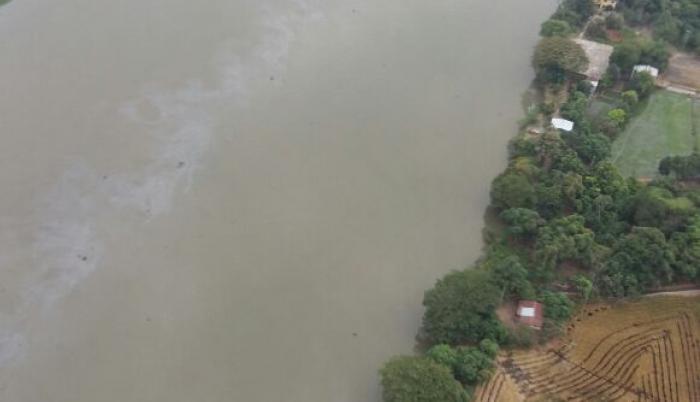 Río Daule. La primera acción es la instalación de una red de monitoreo.