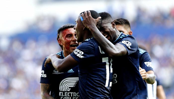 Envión. Emelec levantó su rendimiento e hilvana cuatro victorias en las últimas jornadas que disputó. Su último triunfo en el Capwell fue ante Universidad Católica (3-1).