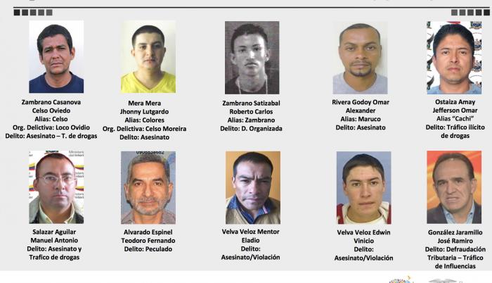 Los nombres y rostros de los exfuncionarios del correísmo, Fernando Alvarado, exsecretario de Comunicación, y Ramiro González, exministro de Industrias, pasaron a integrar la lista de los 10 más buscados ecuatorianos. Además de ellos, que son investigados
