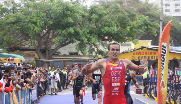 El español David Castro cruzó la meta en primer lugar.