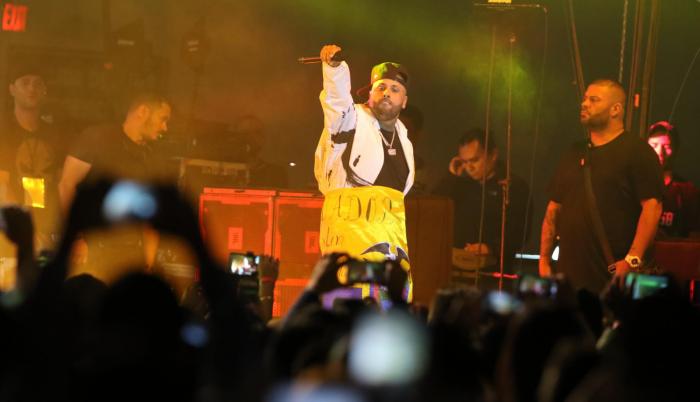 El reguetonero Nicky Jam se presentó en el Centro de Convenciones de Guayaquil.