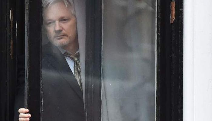 Julian Assange se encuentra asilado en la embajada de Ecuador en Londres.
