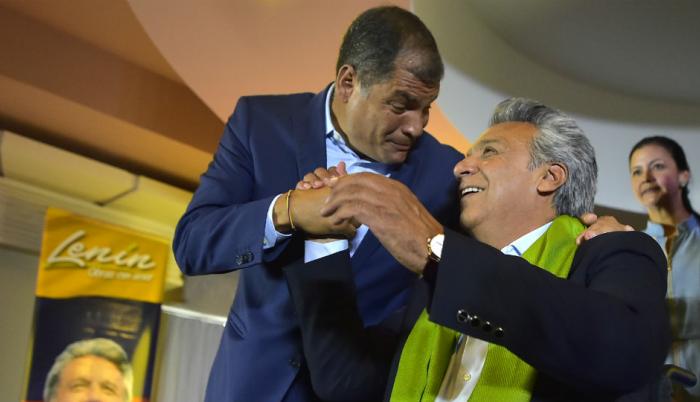 Lenín Moreno fue binomio de Rafael Correa durante dos periodos. Desde 2007 hasta 2013 fue vicepresidente de Ecuador.