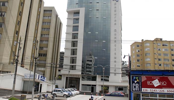 Edificio de Seguros Constitución. El pasado 13 de septiembre, un juzgado de Andorra procesó a 28 personas por presunto lavado de dinero y sobornos.