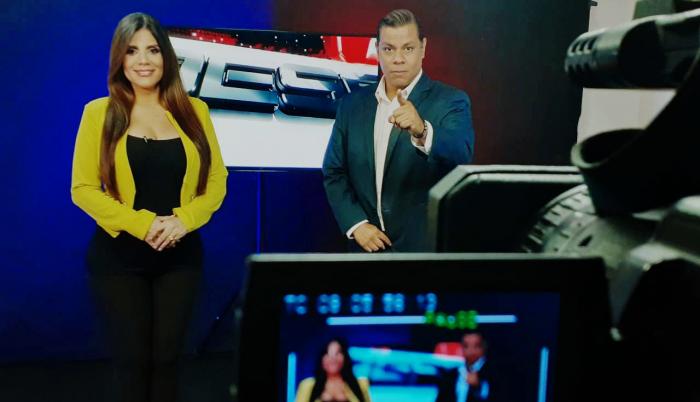 Sofía Caiche y Luis Fernando Anangonó