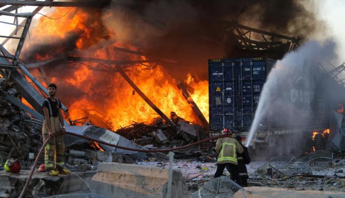 beirut explosion libano