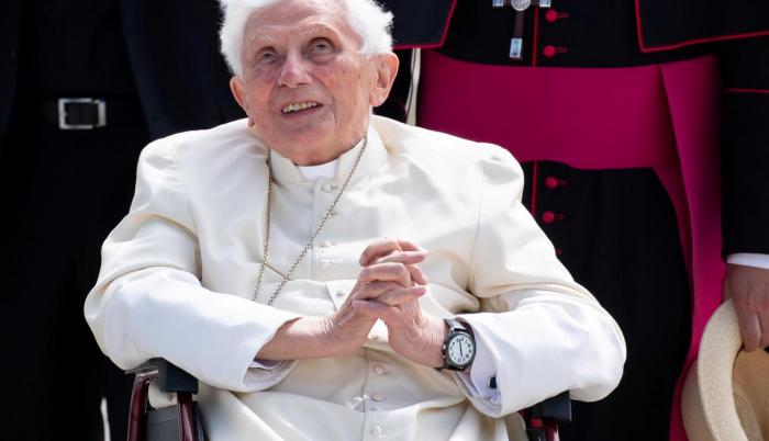 El ex papa Benedicto XVI