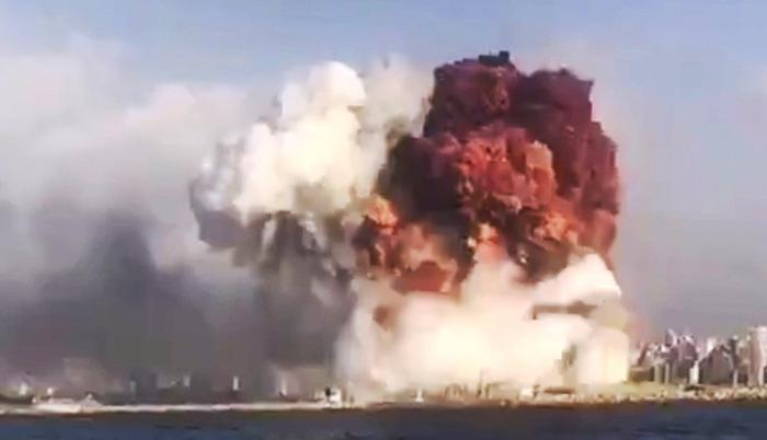 Explosión en Beirut