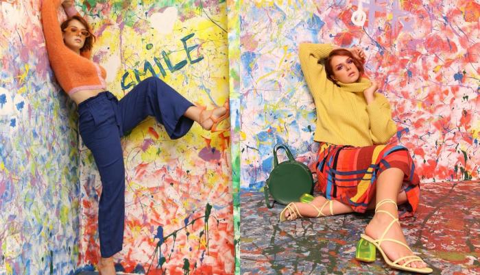 Moda de colores