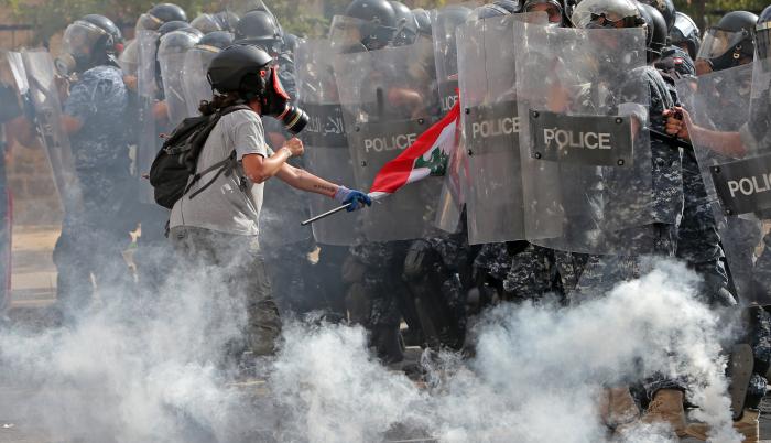 Protestas en Líbano