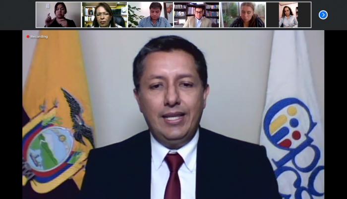 Cristhian Cruz presidente del Cpccs