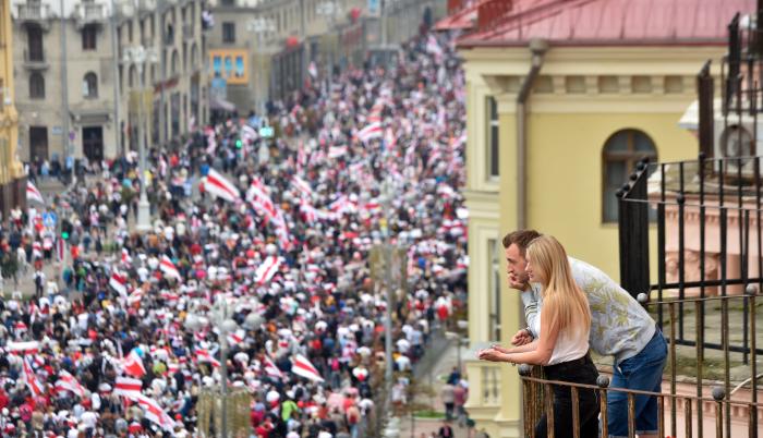 Protestas en Bielorrusia
