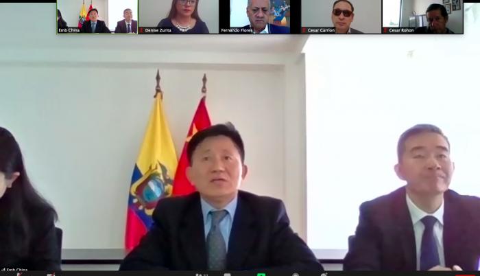 Embajador de China en el Ecuador