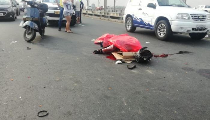 accidente Puente de la Unidad Nacional
