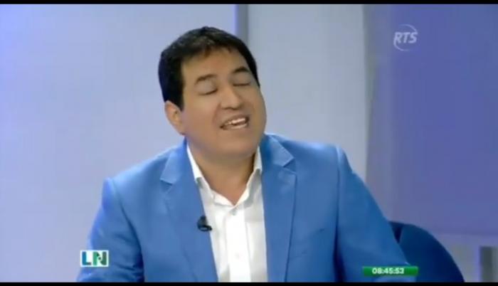 Andrés Arauz, candidato correísta a la Presidencia