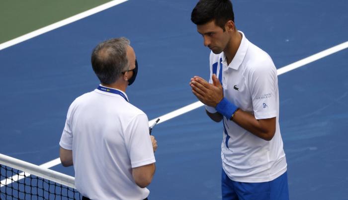 Novak Djokovic US Open 2020