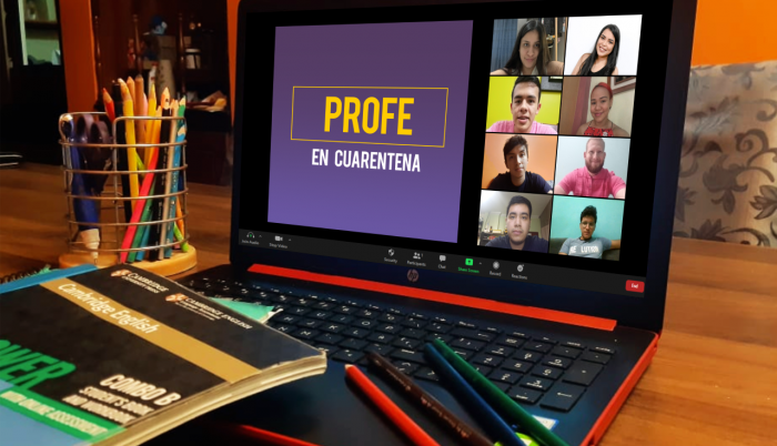 Profe en cuarentena