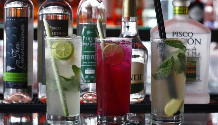 pisco-peruano-chilcano-botellas