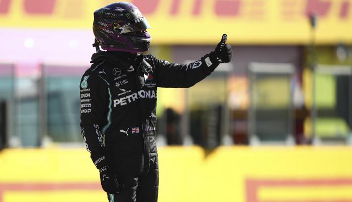 Lewis Hamilton pole GP Mugello