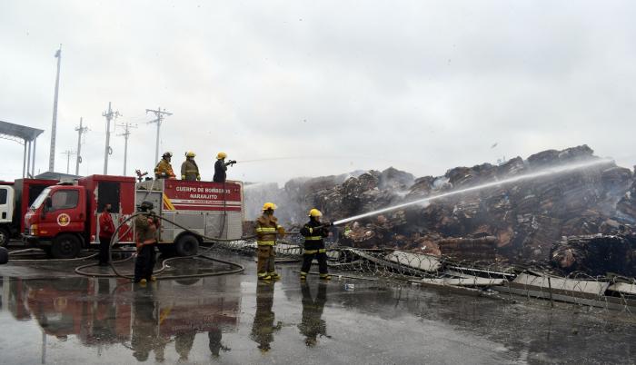 Incendio Marcelino Maridueña