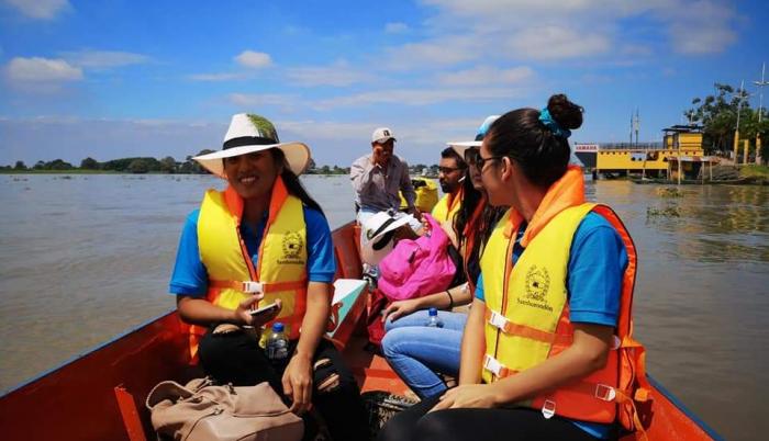 El recorrido de la ruta fluvial partirá desde el muelle del malecón de la cabecera cantonal.