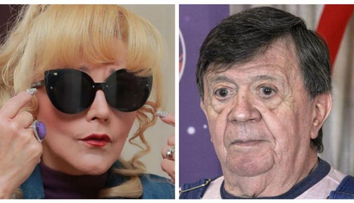 Alexandra Beffer y Chabelo
