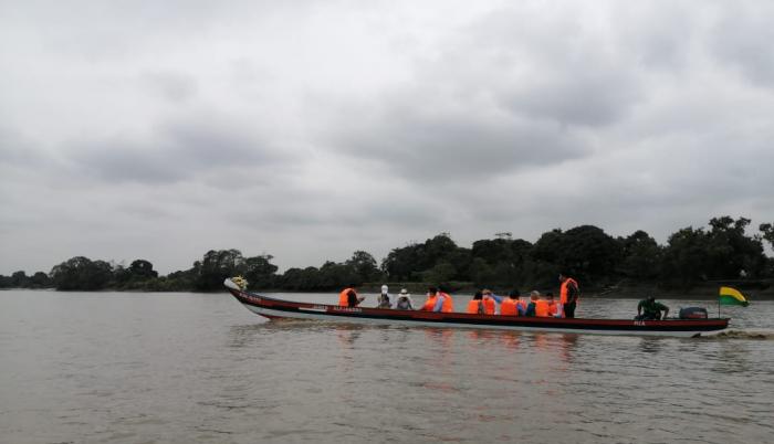 ruta fluvial samborondon