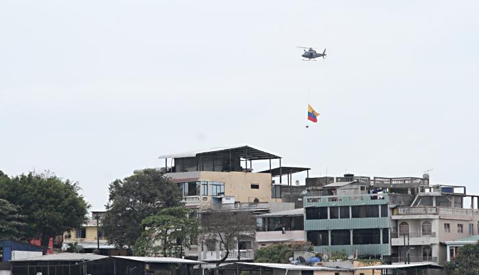 Bandera helicóptero