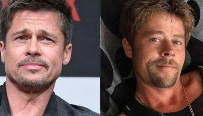 Brad Pitt y Nathan Meads
