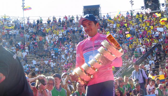 Richard+Carapaz+Ciclismo+Giro