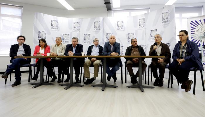 Imagen de archivo de los integrantes del partido político Fuerza Alternativa Revolucionaria de Común (FARC).