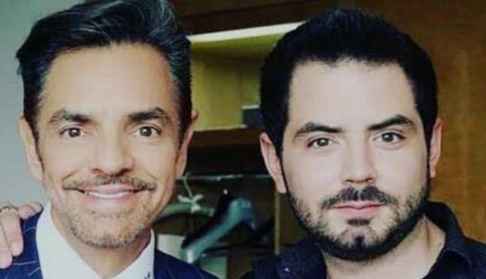 José Eduardo Derbez con su padre, el popular comediante mexicano